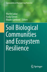 Soil Biological Communities and Ecosystem Resilience (Sustainability in Plant and Crop Protection)