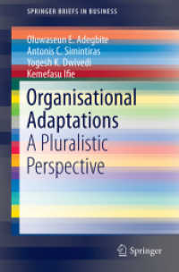 Organisational Adaptations : A Pluralistic Perspective (Springerbriefs in Business)