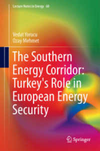 The Southern Energy Corridor: Turkey's Role in European Energy Security (Lecture Notes in Energy)
