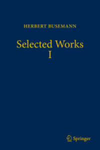 Selected Works I （1st ed. 2018. 2018. xxxii, 908 S. XXXII, 908 p. 41 illus. 235 mm）