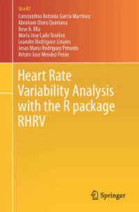Heart Rate Variability Analysis with the R package RHRV (Use R!)