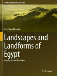 Landscapes and Landforms of Egypt : Landforms and Evolution (World Geomorphological Landscapes)