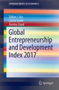 Global Entrepreneurship and Development Index 2017 (Springerbriefs in Economics)