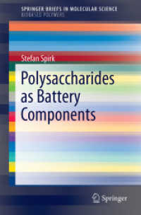 Polysaccharides as Battery Components (Springerbriefs in Molecular Science)