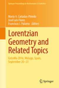 Lorentzian Geometry and Related Topics : GeLoMa 2016, Málaga, Spain, September 20-23 (Springer Proceedings in Mathematics & Statistics)