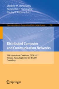 Distributed Computer and Communication Networks : 20th International Conference, DCCN 2017, Moscow, Russia, September 25-29, 2017, Proceedings (Communications in Computer and Information Science)