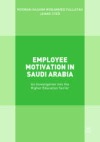 Employee Motivation in Saudi Arabia : An Investigation into the Higher Education Sector