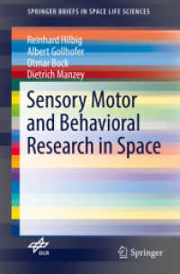 Sensory Motor and Behavioral Research in Space (Springerbriefs in Space Life Sciences)