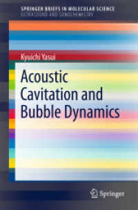 Acoustic Cavitation and Bubble Dynamics (Springerbriefs in Molecular Science)