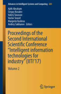 Proceedings of the Second International Scientific Conference 'Intelligent Information Technologies for Industry' (IITI'17) : Volume 2 (Advances in Intelligent Systems and Computing)