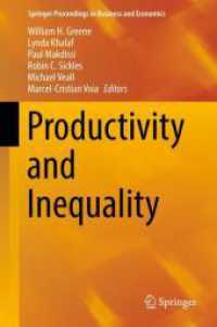 Productivity and Inequality (Springer Proceedings in Business and Economics)