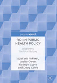 ROI in Public Health Policy : Supporting Decision Making