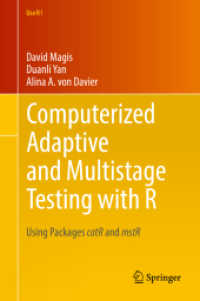 Computerized Adaptive and Multistage Testing with R : Using Packages catR and mstR (Use R!)