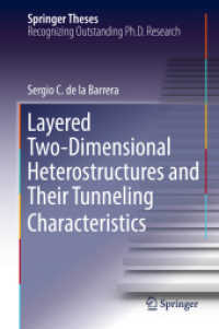 Layered Two-Dimensional Heterostructures and Their Tunneling Characteristics (Springer Theses)