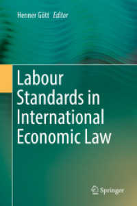 Labour Standards in International Economic Law （2018）