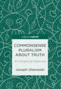 Commonsense Pluralism about Truth : An Empirical Defence