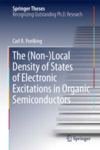 The (Non-)Local Density of States of Electronic Excitations in Organic Semiconductors (Springer Theses)