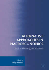 Alternative Approaches in Macroeconomics : Essays in Honour of John McCombie