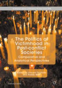 The Politics of Victimhood in Post-conflict Societies : Comparative and Analytical Perspectives (St Antony's Series)