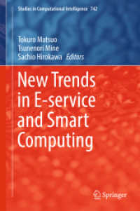 New Trends in E-service and Smart Computing (Studies in Computational Intelligence)