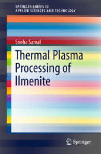 Thermal Plasma Processing of Ilmenite (Springerbriefs in Applied Sciences and Technology)
