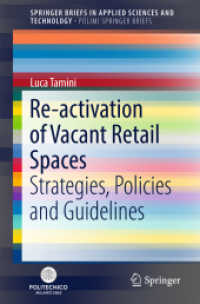 Re-activation of Vacant Retail Spaces : Strategies, Policies and Guidelines (Polimi Springerbriefs)
