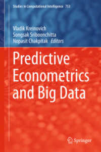 Predictive Econometrics and Big Data (Studies in Computational Intelligence)