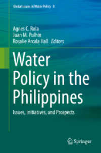 Water Policy in the Philippines : Issues, Initiatives, and Prospects (Global Issues in Water Policy)