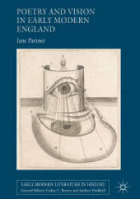 Poetry and Vision in Early Modern England (Early Modern Literature in History)