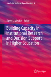 Building Capacity in Institutional Research and Decision Support in Higher Education (Knowledge Studies in Higher Education)