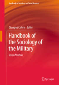 軍事社会学ハンドブック（第２版）<br>Handbook of the Sociology of the Military (Handbooks of Sociology and Social Research) （2ND）