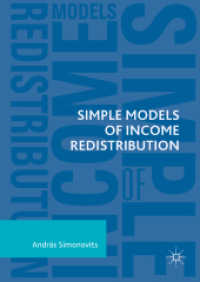 Simple Models of Income Redistribution （2018）