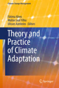 Theory and Practice of Climate Adaptation (Climate Change Management) （2018）