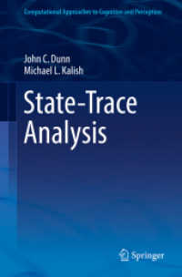 State-Trace Analysis (Computational Approaches to Cognition and Perception)