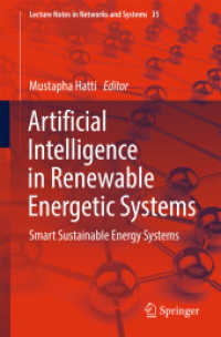 Artificial Intelligence in Renewable Energetic Systems : Smart Sustainable Energy Systems (Lecture Notes in Networks and Systems)