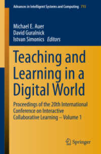 Teaching and Learning in a Digital World : Proceedings of the 20th International Conference on Interactive Collaborative Learning - Volume 1 (Advances in Intelligent Systems and Computing)