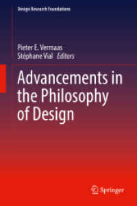 デザイン哲学の最前線<br>Advancements in the Philosophy of Design (Design Research Foundations)