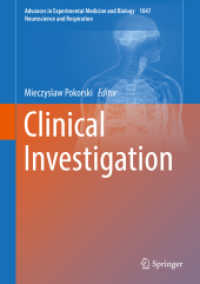 Clinical Investigation (Advances in Experimental Medicine and Biology)
