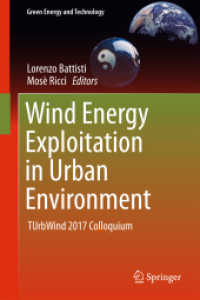 Wind Energy Exploitation in Urban Environment : TUrbWind 2017 Colloquium (Green Energy and Technology)
