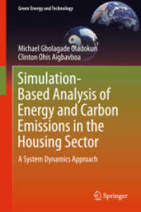 Simulation-Based Analysis of Energy and Carbon Emissions in the Housing Sector : A System Dynamics Approach (Green Energy and Technology)