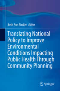 Translating National Policy to Improve Environmental Conditions Impacting Public Health through Community Planning