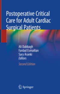 Postoperative Critical Care for Adult Cardiac Surgical Patients （2ND）