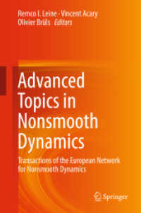 Advanced Topics in Nonsmooth Dynamics : Transactions of the European Network for Nonsmooth Dynamics