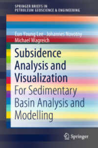 Subsidence Analysis and Visualization : For Sedimentary Basin Analysis and Modelling (Springerbriefs in Petroleum Geoscience & Engineering)