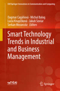Smart Technology Trends in Industrial and Business Management (Eai/springer Innovations in Communication and Computing) （2019）