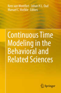 Continuous Time Modeling in the Behavioral and Related Sciences （2018）