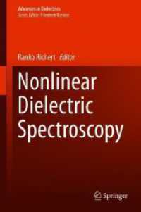 Nonlinear Dielectric Spectroscopy (Advances in Dielectrics) （2018）