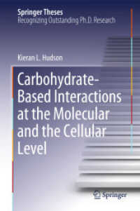 Carbohydrate-Based Interactions at the Molecular and the Cellular Level (Springer Theses)