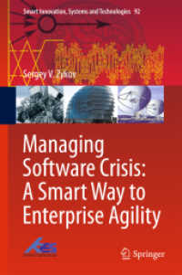 Managing Software Crisis: a Smart Way to Enterprise Agility (Smart Innovation, Systems and Technologies)