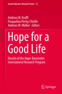 Hope for a Good Life : Results of the Hope-Barometer International Research Program (Social Indicators Research Series)